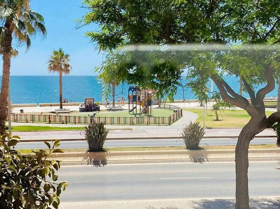 Almirante 1º Linea De Playa Con Parking Apartman Málaga Spanyolország
